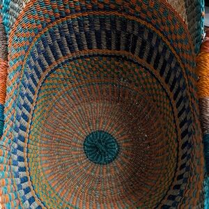 Colorful Woven Basket